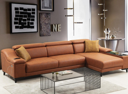 Wohnzimmer Ecksofa Modern L-Form Sofa Couch Eckgarnitur Polstermöbel Neu
